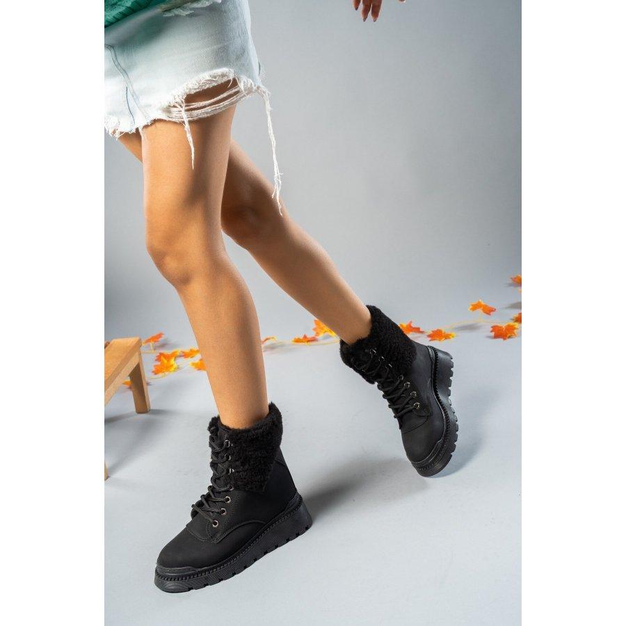 Женские повседневные ботинки на толстой подошве