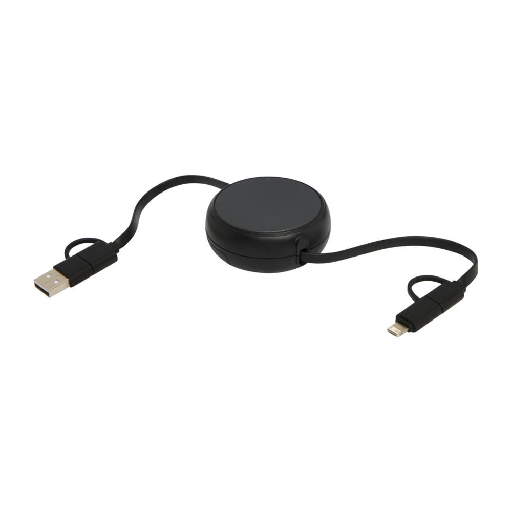 Alasia Aluminium 5 in 1 Retractable Connector Cable