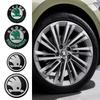 Car Sticker 2025 Hot 4pcs 55/65mm Wheel Hub Center Caps Badge Cover Hubcaps For Skoda Fabia Superb Rapid Karoq VII Yeti Kodiaq A
