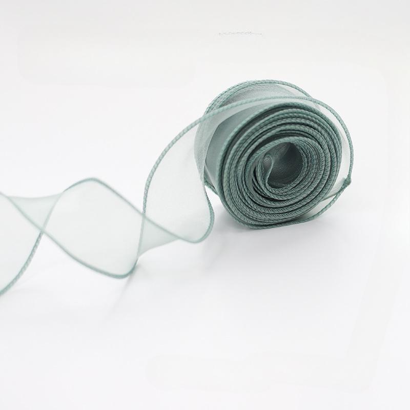 Рыбий хвост пряжа лента букет упаковочный материал радужного цвета кружевной хвост пряжа лента волна шифон пряжа подарочный ремешок