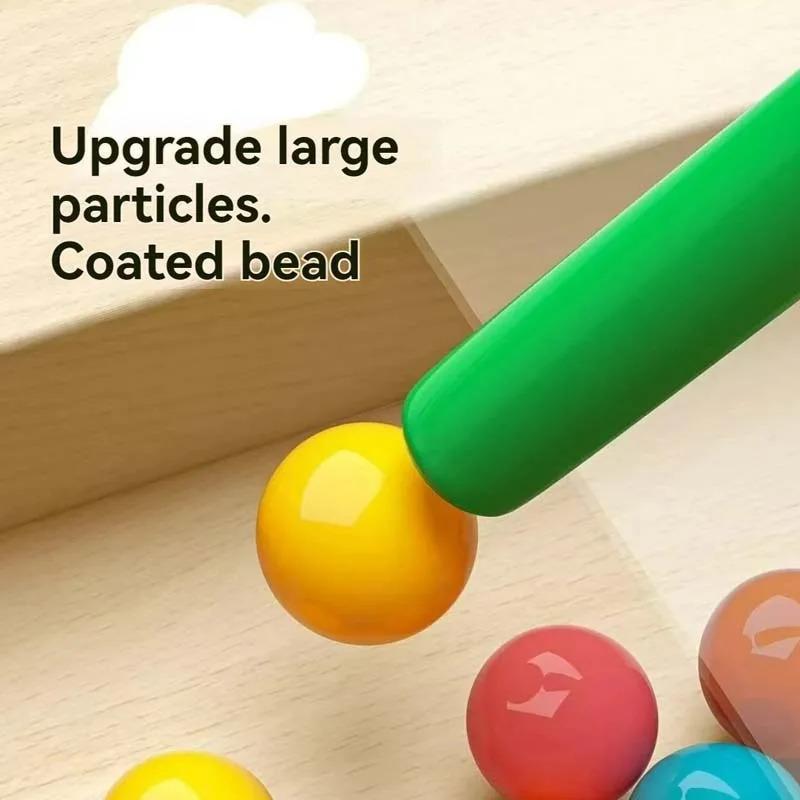 Новый детский магнитный лабиринт, шарик для ходьбы, классификация по цвету, тренировка концентрации внимания ребенка, развитие мышления для обучения письму, игрушка-головоломка