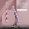 Multifunctional Yoga Massage Stick Wolf Teeth Shaped Muscle Roller Bar Fascia Roller  Yoga Fitness