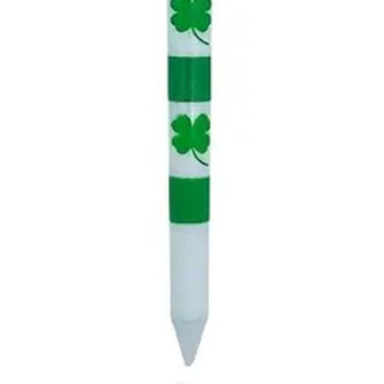 10 Pcs Plastic Golf Tees 3-1/4 Inch Four Leaf Clover Unbreakable Golf Tees To Minimize Friction Side Spin