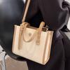 Stylish Versatile Womens Bucket Bag Soft Texture Ideal For Daily Commuting Use