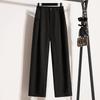 Women's Solid Color Suit Women's Drapey High Waist Slim Casual Straight Leg Wide Leg Pants