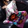 Custom Name Gabby's Dollhouse Theme Printed Blanket - Perfect for Couch, Bed, Travel & Outdoor Use | Machine Washable, Cozy & Durable.