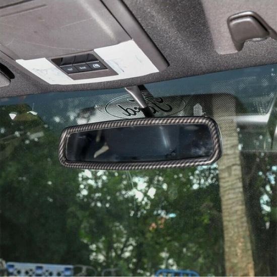 Накладка на внутреннее зеркало заднего вида для Ford F150 2015- Аксессуары Карбон