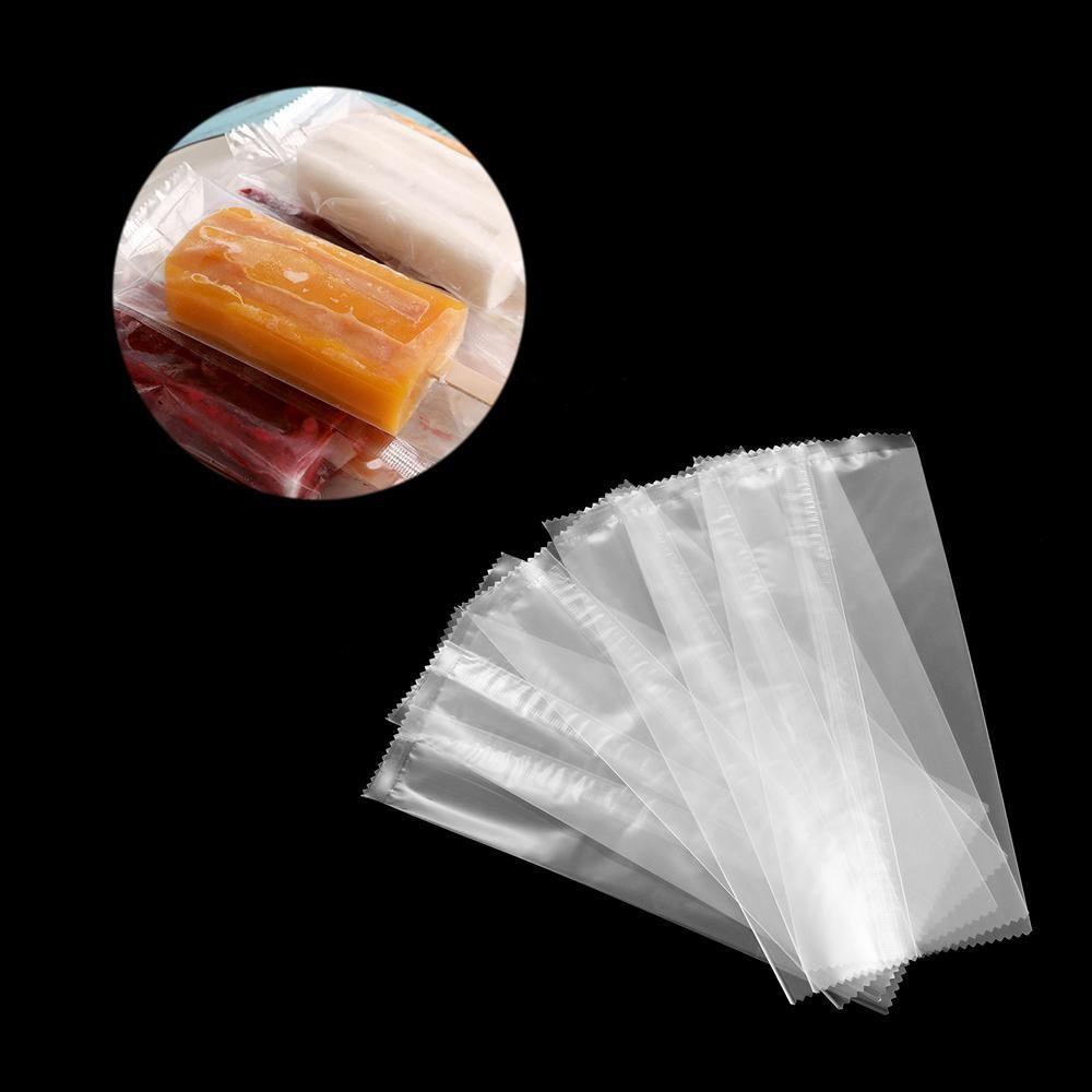 100PCS/lot Disposable Frozen Pop Fridge Refrigerator Ice Cream Bags Popsicle Storage