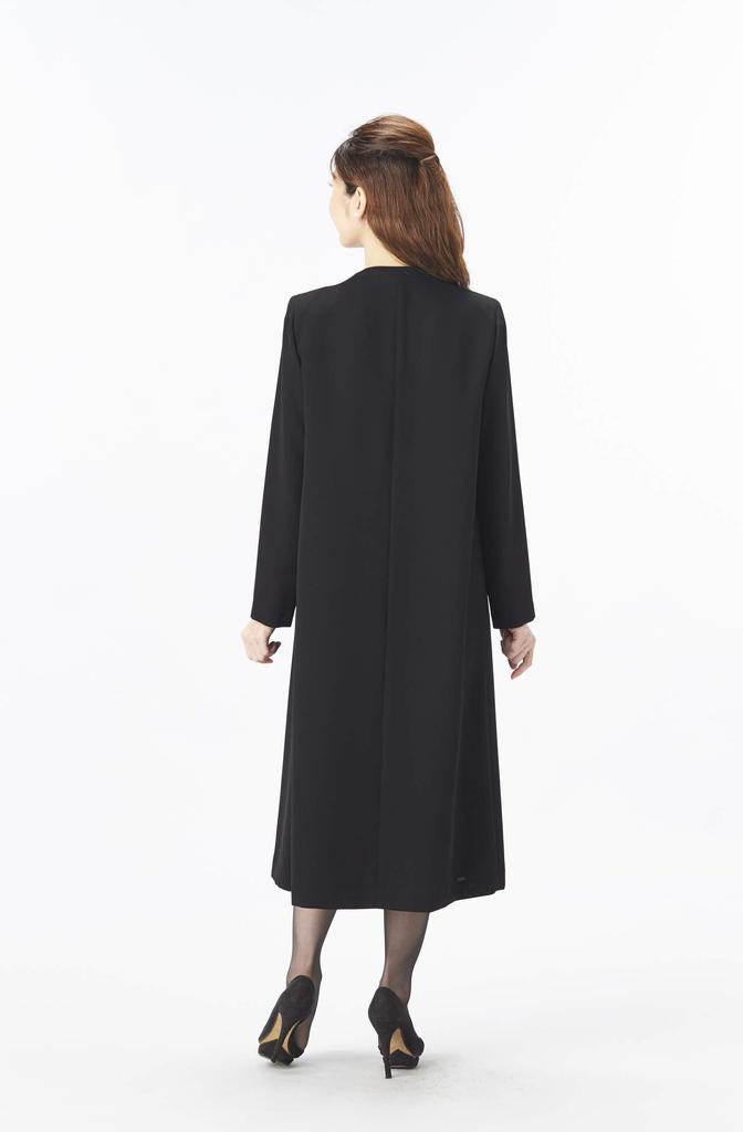 Mourning Black Formal All Dark 3L [Monoir] Women's Clothes, Dress, Seasons, P04-40101, Black, Dyed,