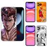 Аниме Slam Dunk Чехол для телефона для Apple iPhone 12 13 Mini 11 14 15 Pro Max 7 8 Plus X XR XS SE 2020 2022 Черный силиконовый чехол