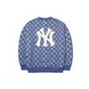 MLB Толстовки Унисекс Синие С круглым вырезом Средняя Обычный 3AMTM0614-50BLD