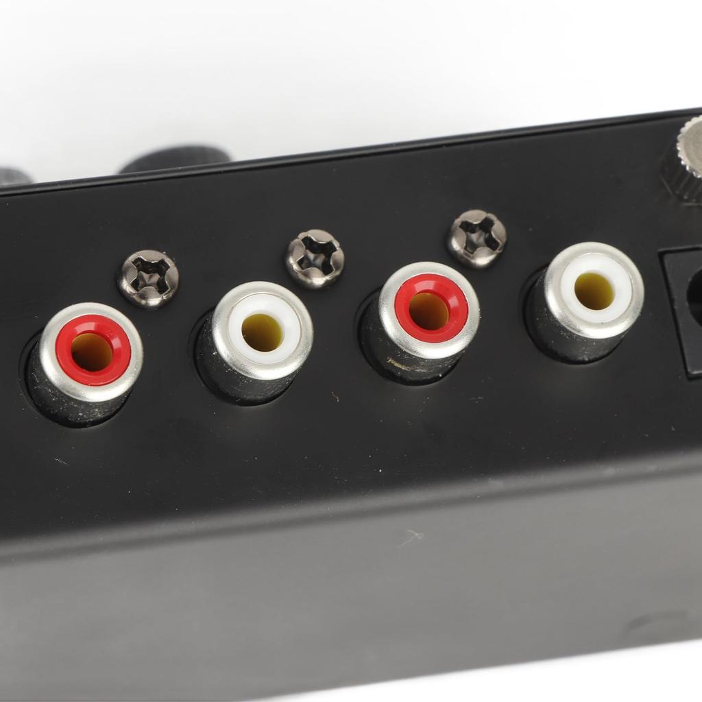 Позолоченный разъем для фонографа, входной предусилитель с ультранизким уровнем шума для проигрывателя пластинок, 100‑240 В 1/4 (US Plug)