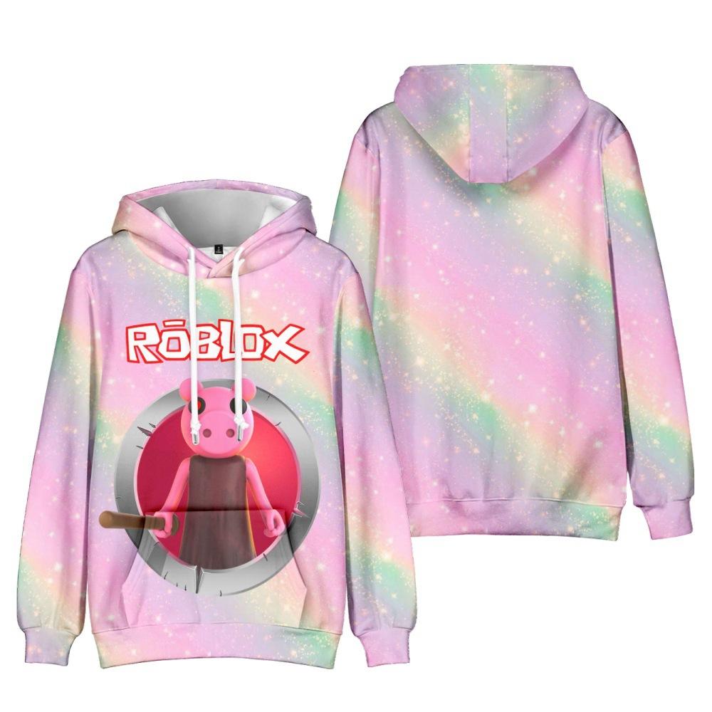 11 Colors Fashion Creative Cartoon Pattern Print Hoodie for Men and Women Autumn Casual Hooded Sweatshirt Cool Y2k Harajuku Top