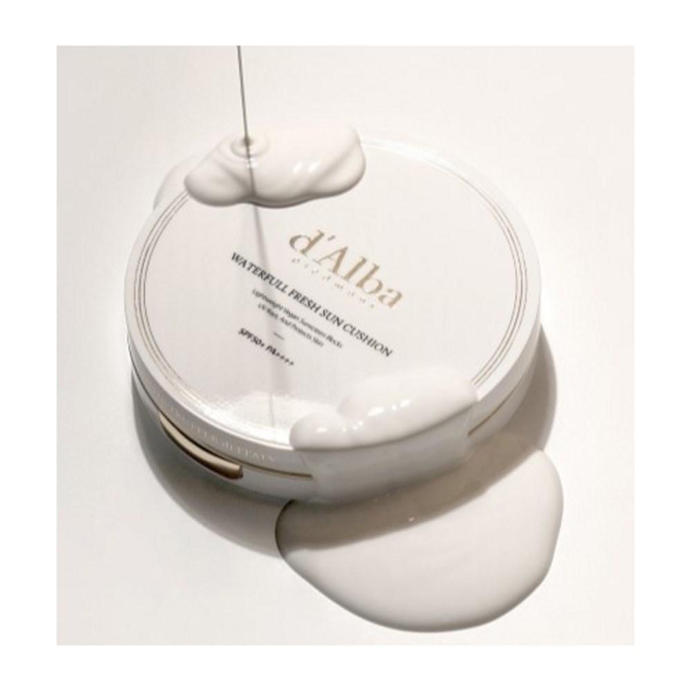 d'Alba Waterful Fresh Sun Cushion Original SPF50+ PA++++, 25g, 2 Pieces