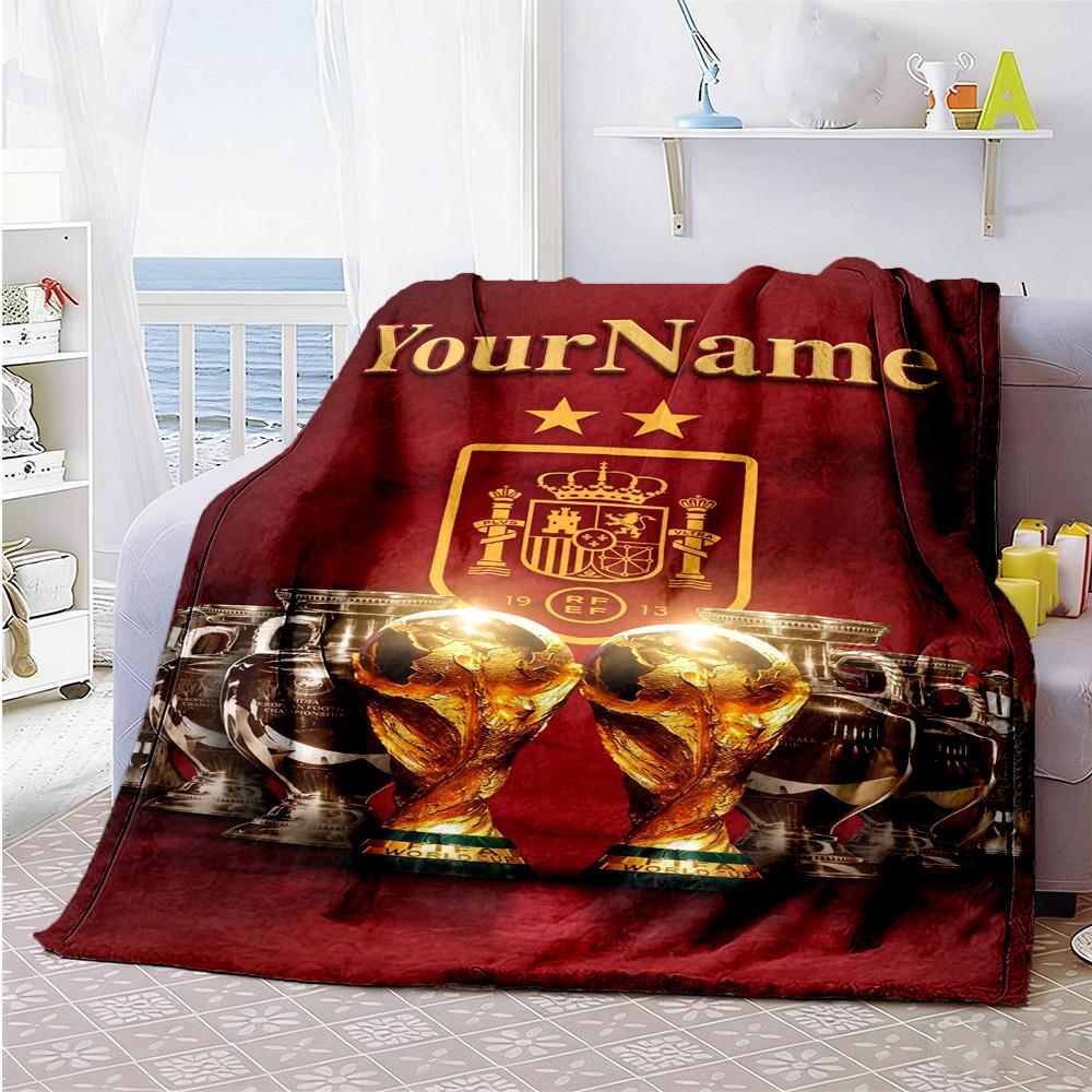 Galatasaray Customize Your Name Blanket Lightweight Customizable Blanket Ultrasoft Throw For Seaside Office Bed Nap Ideal For All Seasons