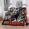 My Hero Academia Cartoon Printed Blanket Warm Flannel Blankets Soft and Comfortable Blanket Home Travel Blanket Birthday Gift