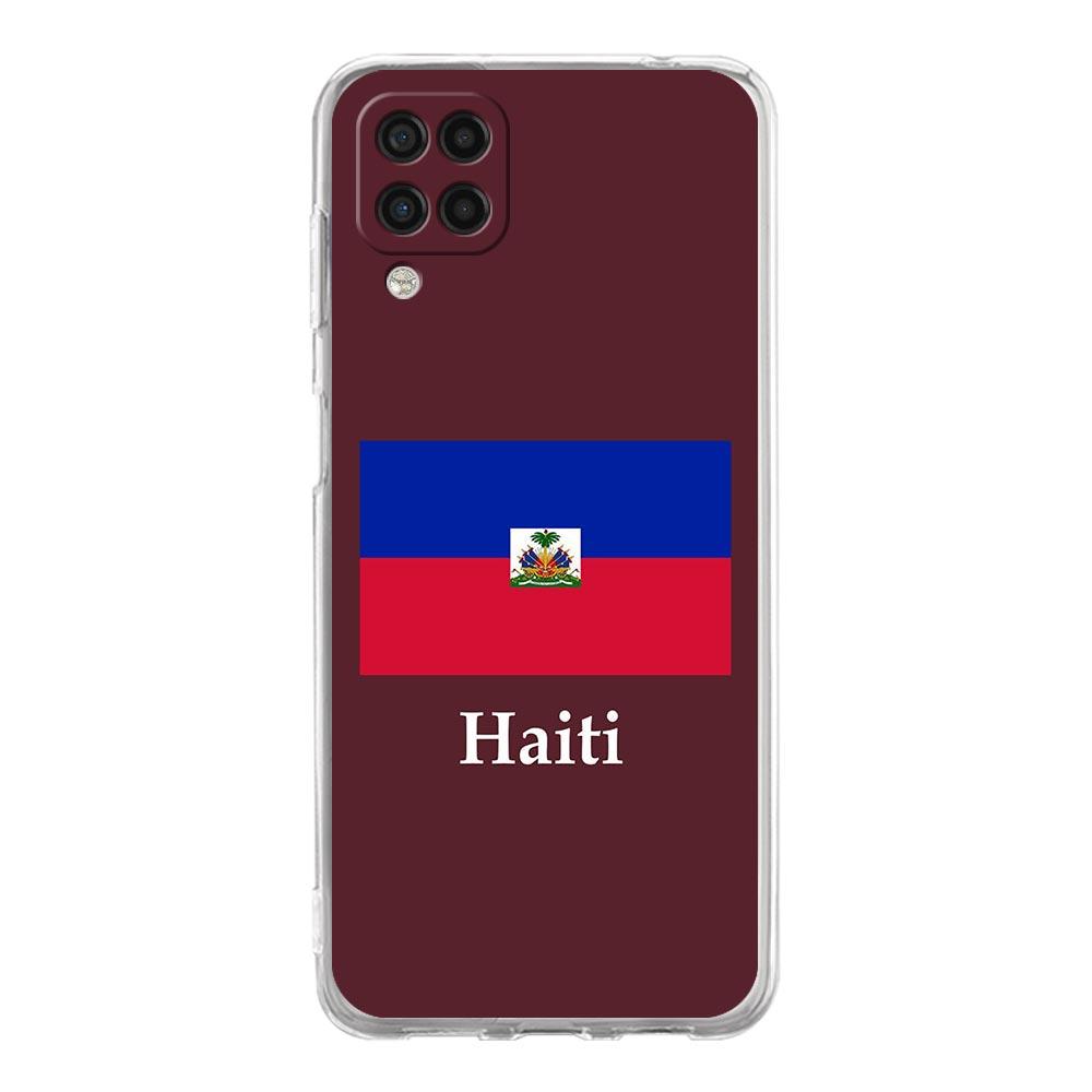 Чехол для телефона для Samsung A54 A52 A50 A70 A10 A30 A40 A20S A20E A02S A12 A14 A22 A24 A42 A34 A32 5G A04s Обложка доставка Флаг Гаити