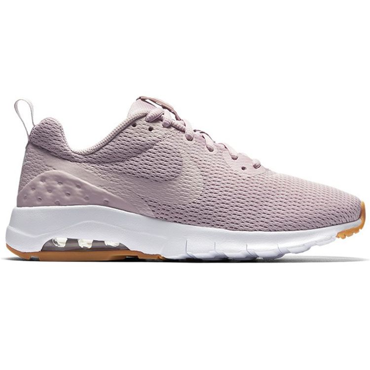 Nike Air Max Motion Low Универсальные Удобные Тканевая Сетка Низкие Кроссовки С Воздушной Подушкой Повседневные Беговые Кроссовки Женские кроссовки Светло-Фиолетовый 833662-601