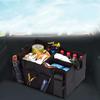 Car Backup Sundries Bag Multifunctional Oxford Cloth Folding Storage Basket Portable Trunk Organizer YYFA904