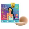 PINQ POLKA Reusable Nipple Covers for Women- Caramel Colour |Skin Friendly Adhesive|Medical Grade Silicone|Up To 12 Hrs Sticking Capacity