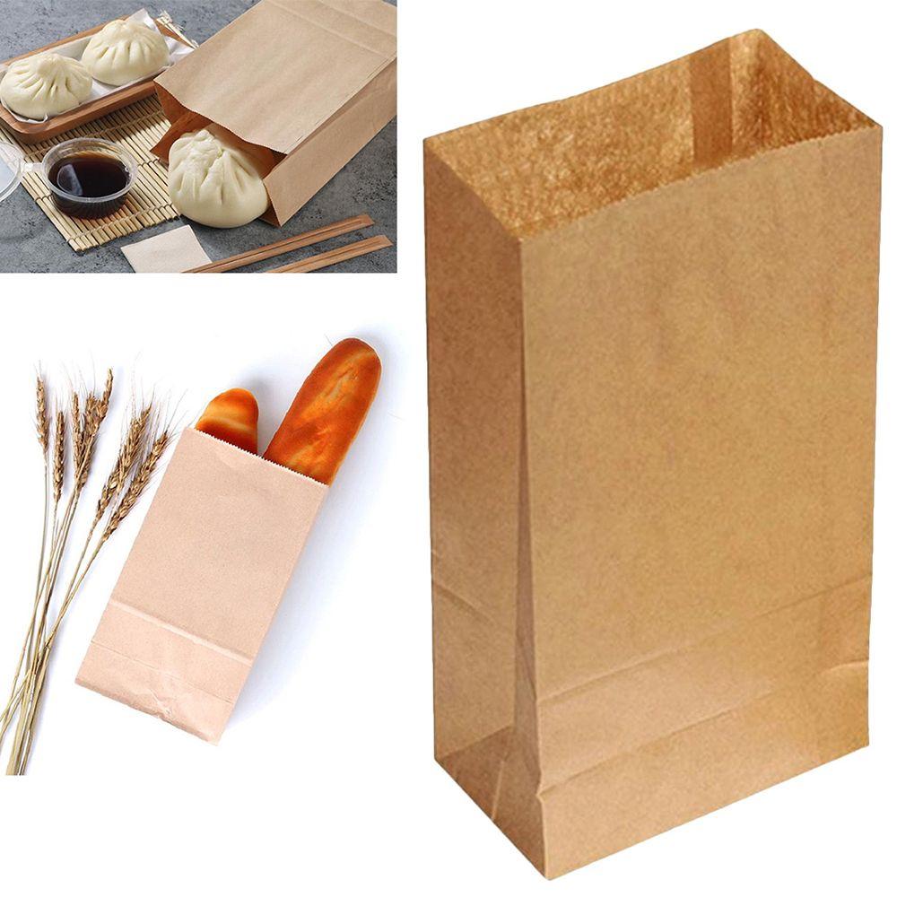 10 шт./компл. подарочные пакеты из коричневой крафт-бумаги для свадебных конфет, упаковка для перерабатываемых ювелирных изделий, еды, хлеба, праздничных сумок для бутика