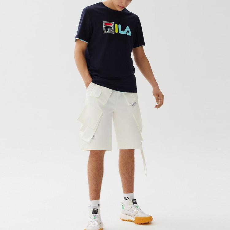 Fila Мужская футболка с втачным рукавом Legend Blue F51M328175FNV