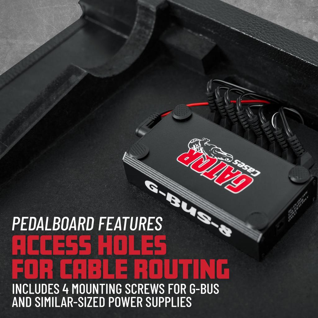 GATOR Effector Case Guitar Pedal Totes Series Pedal Board Carry Bag & GPT-BLACK []