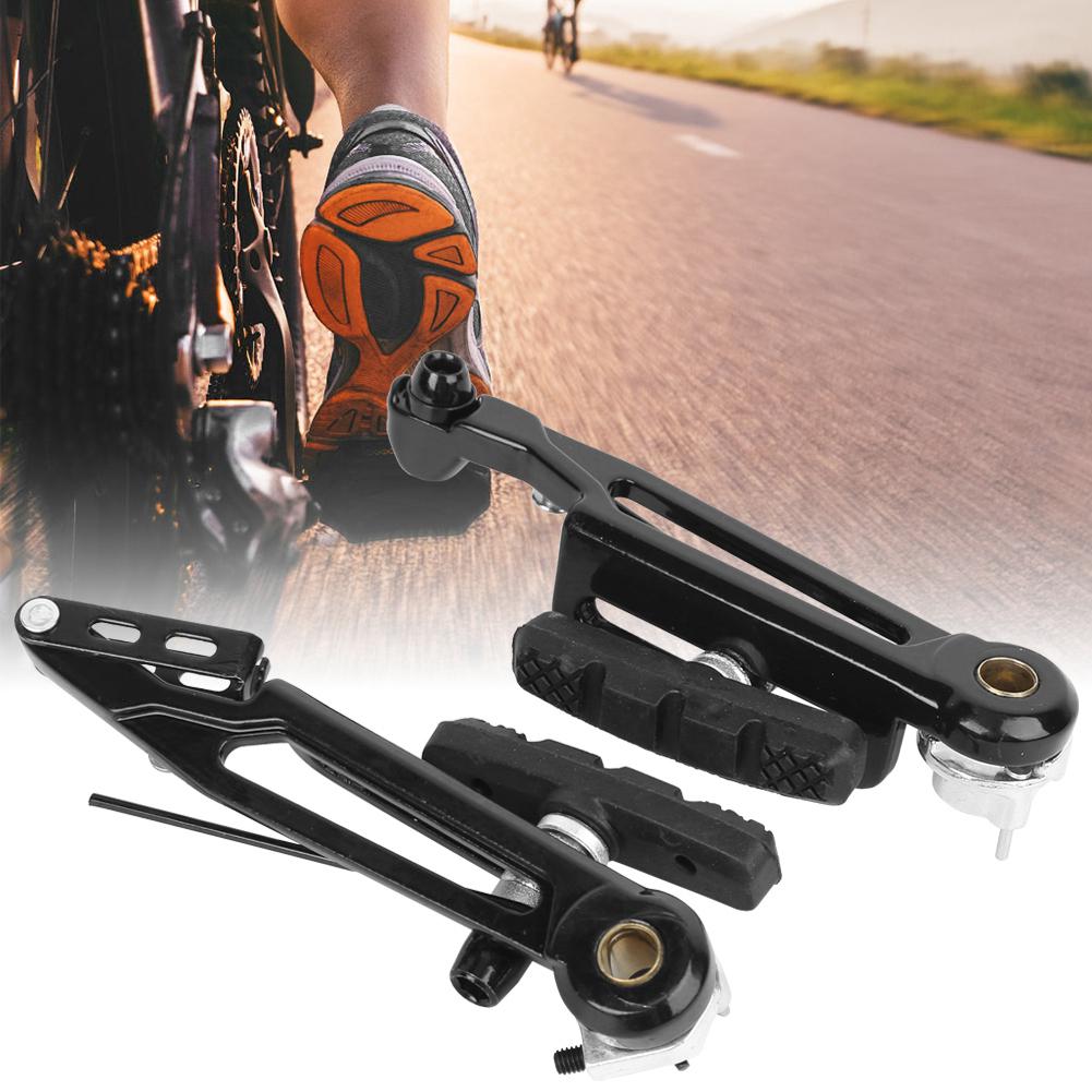 Пара алюминиевого сплава высокопрочный черный складной велосипед с длинными рычагами V-образного тормоза 412 модифицированный велосипед