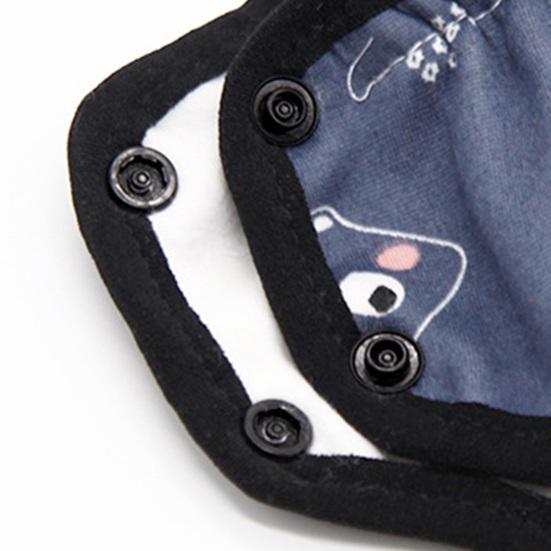 Менструальные штаны для домашних животных, многоразовые водонепроницаемые трусы с подгузниками для собак, женские гигиенические трусы с мультяшным узором, шорты с кнопкой