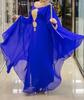 Islamic Kaftan Dubai New Farasha Moroccan Caftan Stylish Georgette Gown Dress