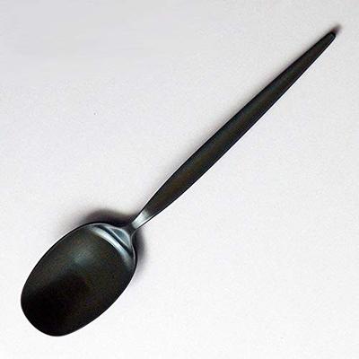 Luckywood 0-12602-090 Ложка Meteora Satin Black Десертная ложка