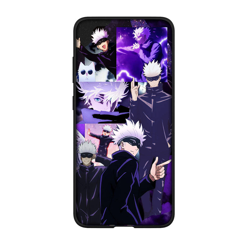Для iPhone 17 16 15 Xiaomi Poco F7 F8 X7 C85 C75 C71 M8 Redmi Note 14 13 12 11 Pro Max 14C 13C 15C A3 A4 Чехол для телефона Jujutsu Kaisen Годзё Сатору