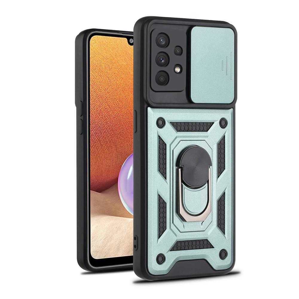 Чехол для защиты камеры Samsung Galaxy A32 A52 A22 A72 5G 4G A12 A82 A02S A42, автомобильный магнитный держатель, кольцо, бампер, чехол, Fundas