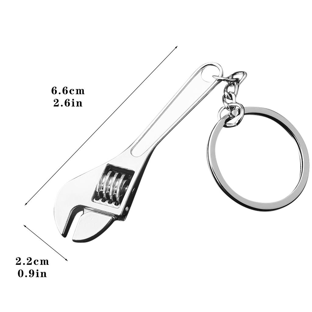 Creative Tool Spanner Key Chain Ring Keyring Metal Keychain