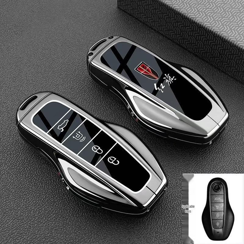 Новый чехол для ключей FAW Hongqi HS6 PHEV Модель 2026 года - Защитный чехол для мужчин