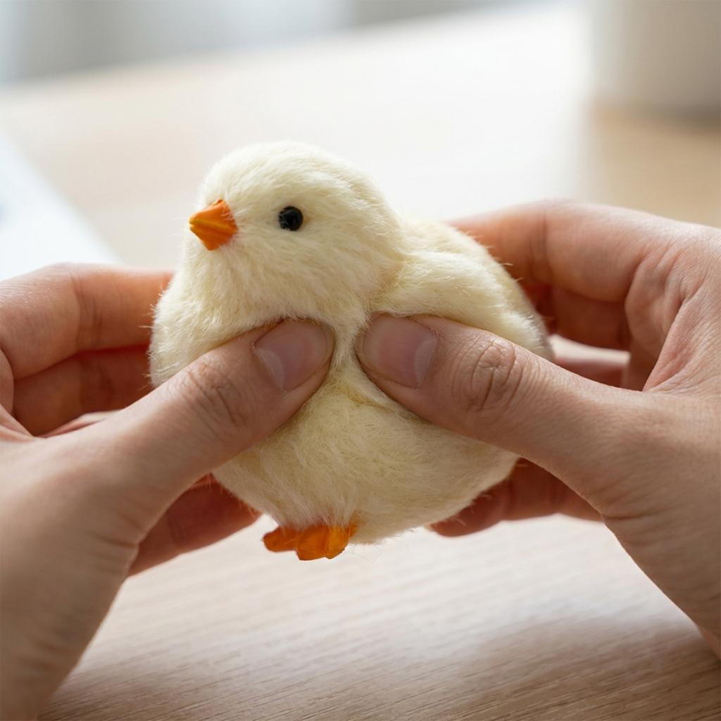 Игрушки ручной работы Chick Taba, ультрамягкие игрушки для снятия стресса ( Курица )