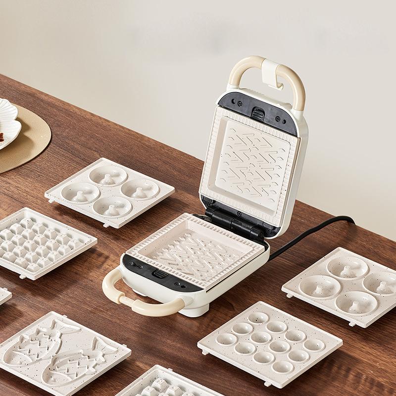 Электрическая сэндвичница Многофункциональная вафельница Тостер Пекарня Машина для завтрака Такояки Блины Пончики Сэндвичера 220 В