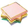 20Pcs/Pack Gold Plated Solid Color Table Dinner Tissue Disposable Napkin Paper Party Restaurant Decoration