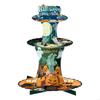 User friendly Paper Gothic Dessert Tower Quick Assembly Cake Stand For Halloween Parties Convenient Storage And Quick HX6C