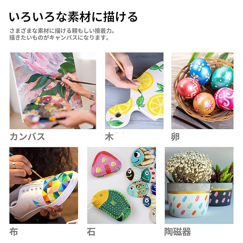 50 piece set transparent watercolor paint 36 colors Comes with 10 brushes, 1 palette, 1 foldable bucket, 1 sponge, and 1 canvas. tube durability quick