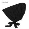 Muslim Scarves Women Muslim Clothing Solid Modal Caps Islamic Underscarf Bonnet Turban