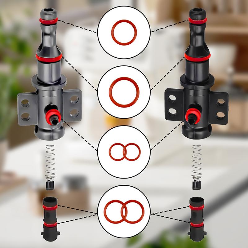 Набор уплотнительных колец 30 шт. Силиконовые прокладки для кофемашины Saeco, варочной группы, соединителя носика, уплотнительные кольца, аксессуары