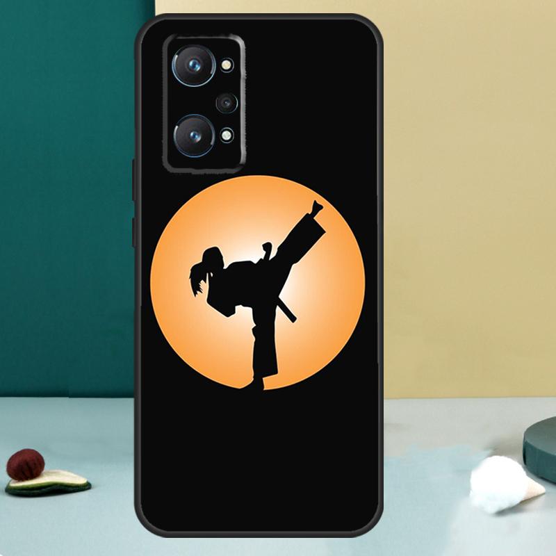 Чехол Kungfu Taekwondo для Realme GT 7 Pro GT 5 6 6T C67 C61 C55 C53 C51 C21Y C25S C75 10 11 12 13 14 Pro Plus