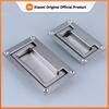 Zinc Alloy Recessed Pull Handle Container Handle Sliver Flush Lift Metal Rectangle Shaped Recessed Folding Pull Handle Grip