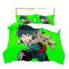 My 3D Cartoon Animation Bedding Microfiber Polyester Cotton 90G Duvet Set Three-Piece Set