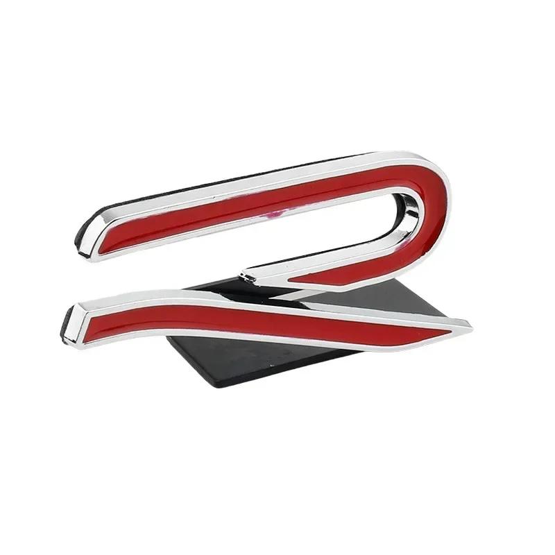 Metal for Volkswagen VW Golf 8 R LINE Beetle Passat Tiguan Jetta Car Front Grille Emblem Stickers Rear Trunk Side Badge Decals zd1