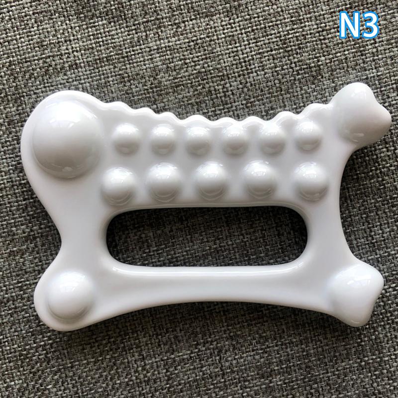 Facial Gua Sha Massage Board Ceramics Static Free Portable Full Body Scraping Plate For Women Adults