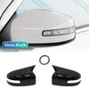 For Mitsubishi Lancer X 10 EX EVO 2008-2016/13-16 Side Door Rearview Mirror Cover Cap Trim Shell Sticker Car Styling Accessories