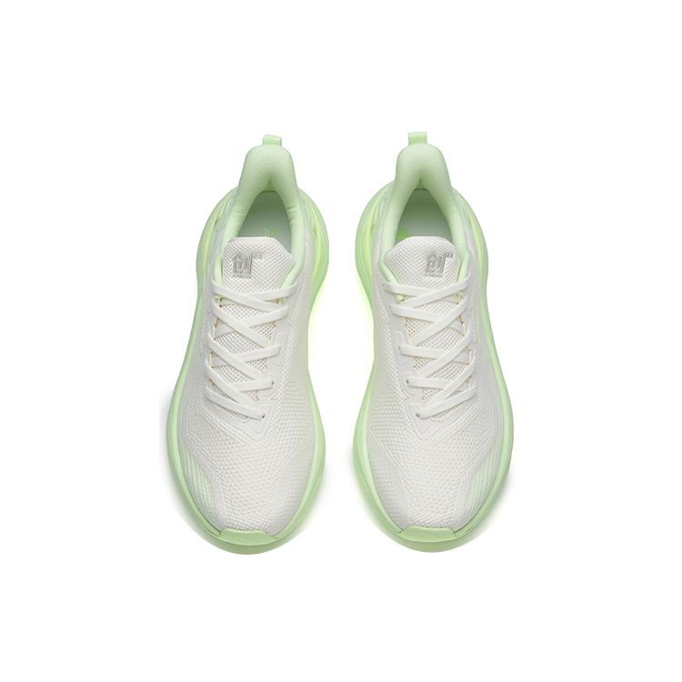 Anta Chuang 2.5 Breathable Lightweight Low-Top Running Shoes Women Sneakers White Green 122235582-7