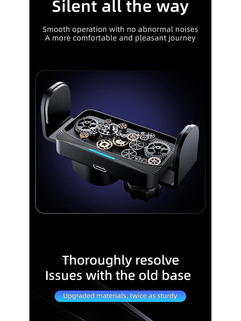 Universal Car Phone Holder with Suction Cup for Air Vent and Navigation